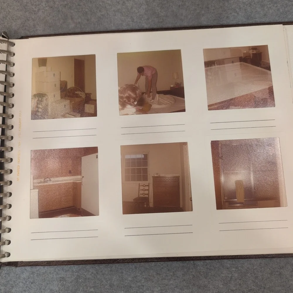 Vtg 1972-1973 Charleston WV Harrington Family Album USAF Col Patricia Harrington - Picture 15 of 16